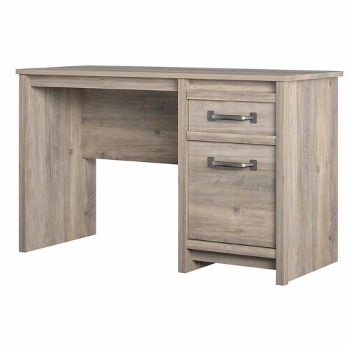 Ameriwood Home Bassinger Computer Desk in Gray Oak 1 Baker s