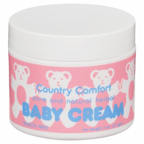 Country Comfort Pure & Natural Herbal Baby Cream Perspective: front