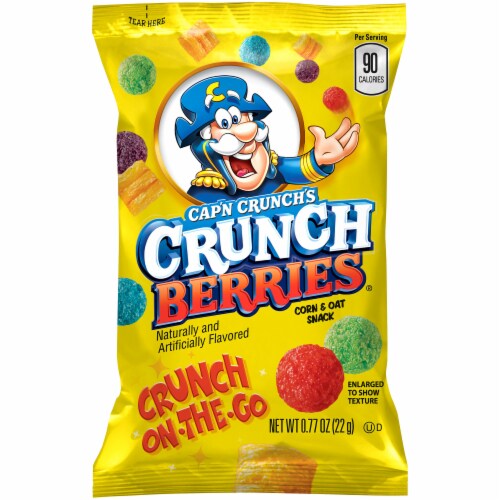 Cap'n Crunch's Crunch Berries Bag Cereal Perspective: front
