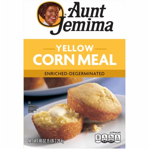 Aunt Jemima Yellow Corn Meal Perspective: front