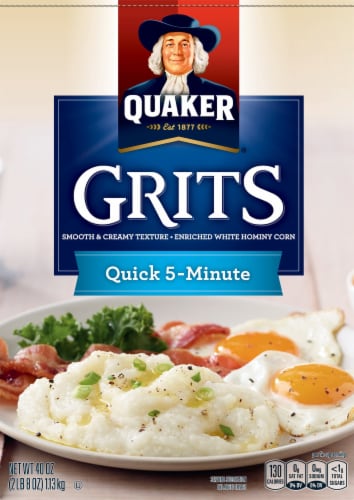 Quaker® Quick 5 Minute Grits Perspective: front