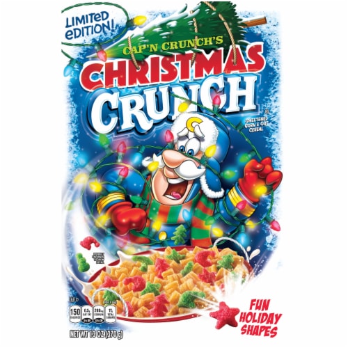 Cap'N Crunch Limited Edition Christmas Crunch Cereal, 13 oz Kroger