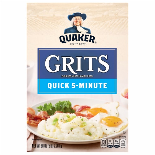 Quaker quick 5 minute grits 80 oz kroger