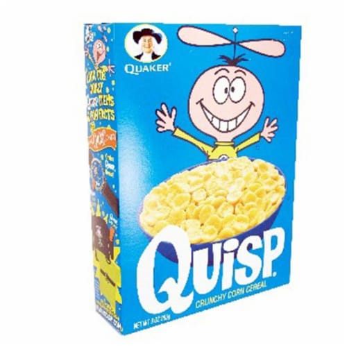 Quaker® Quisp Cereal Perspective: front