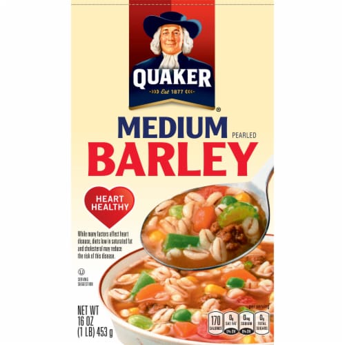 Quaker Medium Pearled Scotch Barley Perspective: front