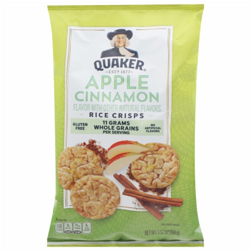 Quaker™ Rice Crisps Apple Cinnamon Flavor Popped Snacks