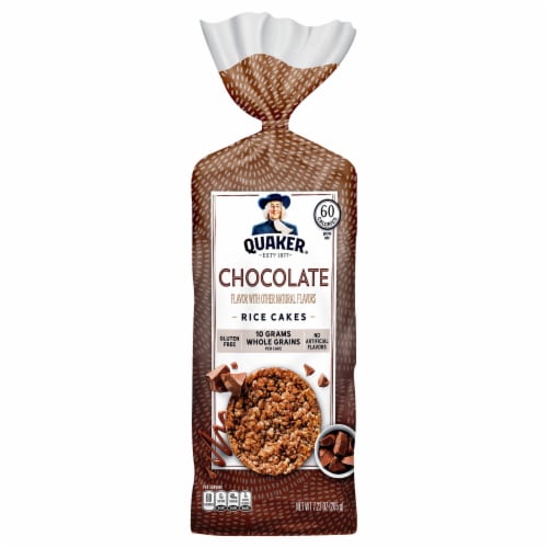 Quaker® Chocolate Rice Cakes Perspective: front