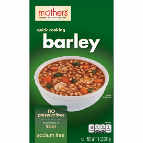 Mother's Quick Cooking Barley Cereal Perspective: front