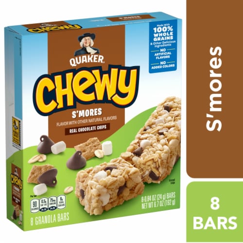 Quaker Chewy S Mores Granola Bars 8 Ct