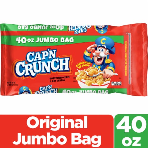 Cap'n Crunch® Original Bag Cereal Perspective: front
