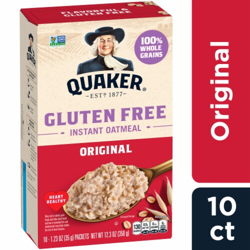 Quaker® Gluten Free Original Instant Oatmeal Perspective: front