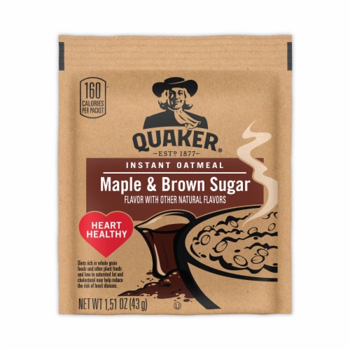 Quaker Instant Oatmeal Perspective: front