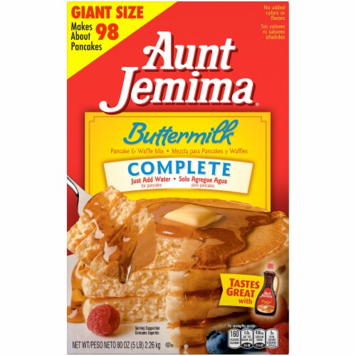 Aunt jemima pancake clearance & waffle mix