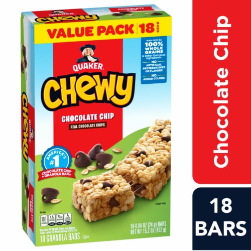 Quaker Chewy Chocolate Chip Granola Bars