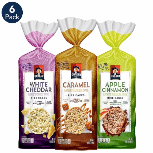 Quaker Rice Cakes Variety Pack Perspective: front