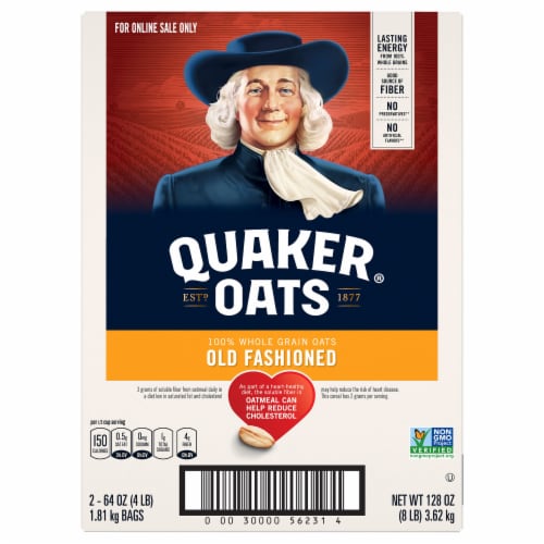 Quaker, Oats Old Fashioned Oatmeal, 10 lbs