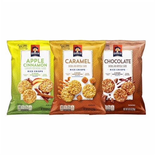 Quaker Rice Crisps Variety Pack Perspective: front