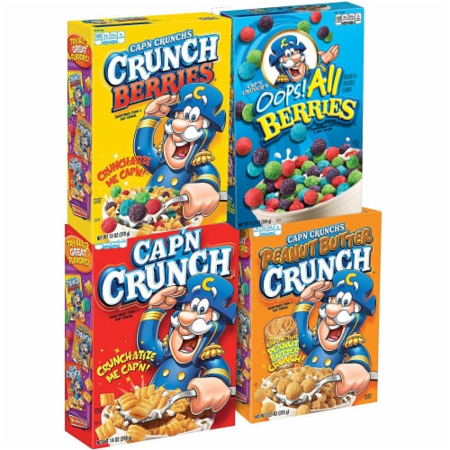 Cap’N Crunch Variety Pack 4 ct, 54.1 oz Metro Market