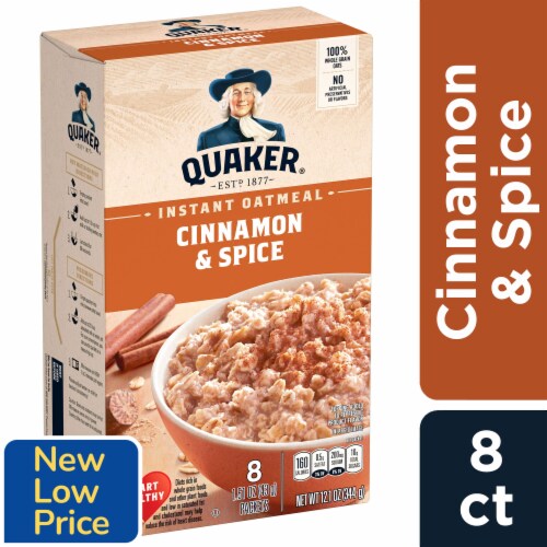 Quaker® Cinnamon & Spice Instant Oatmeal
