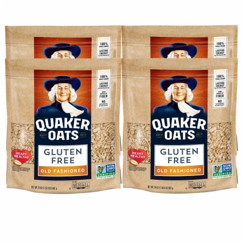 Quaker Gluten Free Old Fashioned Oats Perspective: front