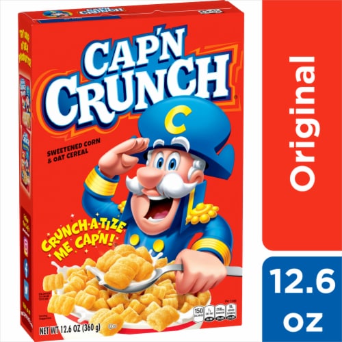 Cap'N Crunch® Sweetened Corn & Oat Cereal, 12.6 oz - Food 4 Less