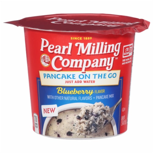 Pearl Milling Company Pancake On The Go Blueberry Pancake Mix Perspective: front