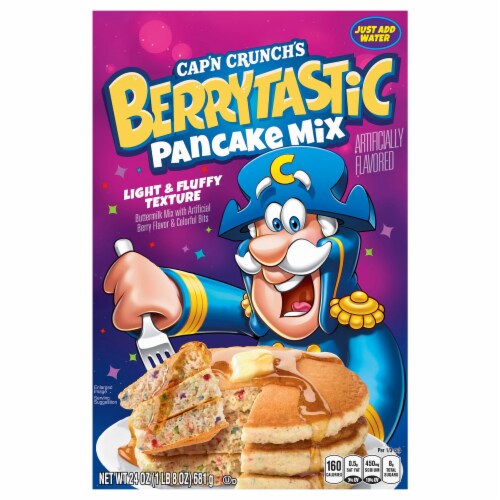 Cap N Crunch s Berrytastic Pancake Mix 24 oz Food 4 Less