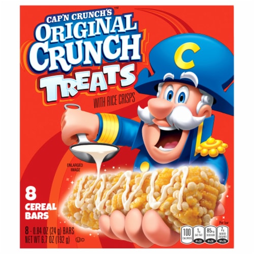 Cap'N Crunch Cereal Bars Perspective: front