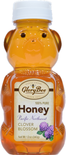 GloryBee Clover Honey Bear Perspective: front