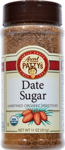 Aunt Patty's Date Sugar Perspective: front