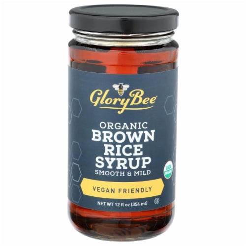 Glorybee® Vegan Friendly Organic Brown Rice Syrup Perspective: front