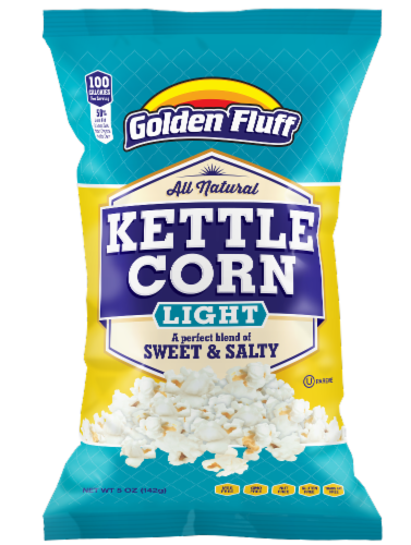 Golden Fluff All Natural Light Kettle Corn Perspective: front