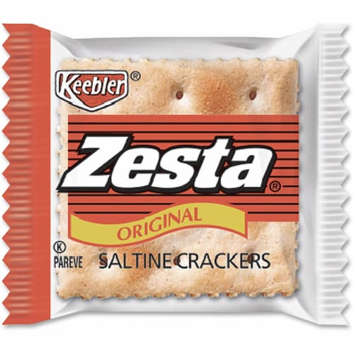 Keebler&reg Zesta&reg Saltine Cracker Packs - Salty - 300 / Carton Perspective: front