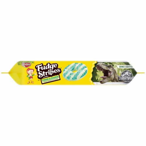 Keebler Fudge Stripes Fudge-O-Saurus Cookies Perspective: front