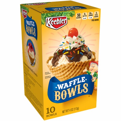 Keebler™ Waffle Bowls, 10 ct / 4 oz - Food 4 Less