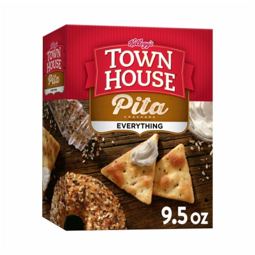 Kellogg's Town House Pita Cracker Perspective: front