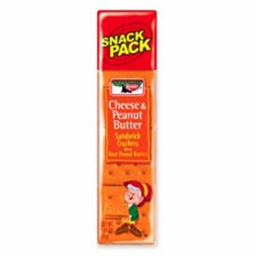 DDI 934039 Keebler Cheese/Peanut Butter Crackers  1.8 oz   1 pack of 12 Perspective: front