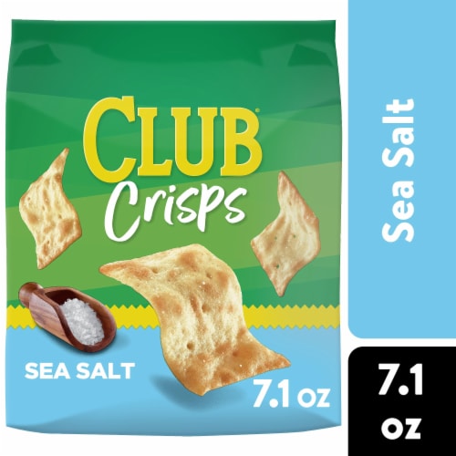 Kellogg's Club Sea Salt Cracker Crisps Perspective: front