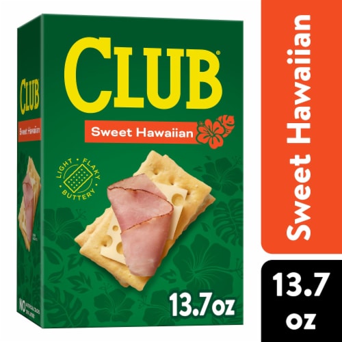Club Sweet Hawaiian Snack Crackers Perspective: front
