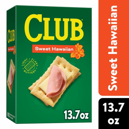Club Sweet Hawaiian Snack Crackers Perspective: front