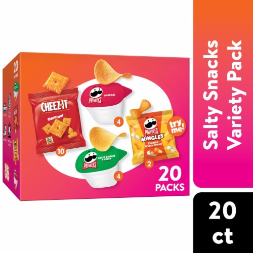 Cheez-It® & Pringles Variety Pack Perspective: front