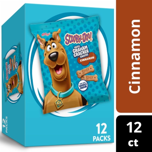Kellogg's® SCOOBY-DOO! Cinnamon Baked Graham Crackers Multipack Perspective: front
