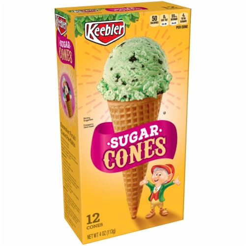 Keebler™ Sugar Cones Perspective: front