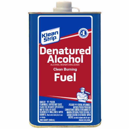 Klean-Strip® Denatured Alcohol Clean Burning Fuel Perspective: front
