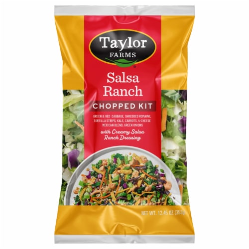 Taylor Farms® Salsa Ranch Chopped Salad Kit Bag Perspective: front