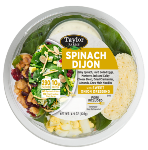 Taylor Farm Spinach Farm Salad Perspective: front