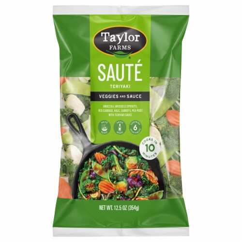 Taylor Farms® Teriyaki Veggies & Sauce Stir Fry Kit Perspective: front