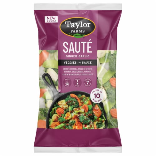 Taylor Farms Ginger Garlic Stir Fry Kit Perspective: front