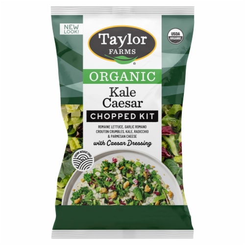 Taylor Farms® Organic Kale Caesar Chopped Salad Kit Perspective: front