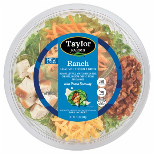 Taylor Farms® Chicken & Bacon Ranch Salad Bowl Perspective: front